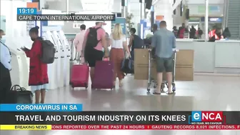 Travel and tourism industry on its knees