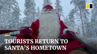 Santa’s ‘hometown’ sees Christmas travel recovery despite Omicron