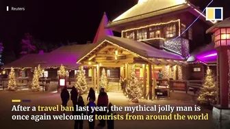 Santa’s ‘hometown’ sees Christmas travel recovery despite Omicron