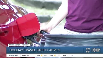 Holiday travel safety advice