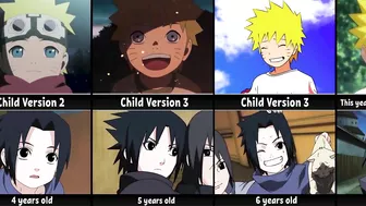 Evolution of Naruto and Sasuke in anime Naruto & Boruto