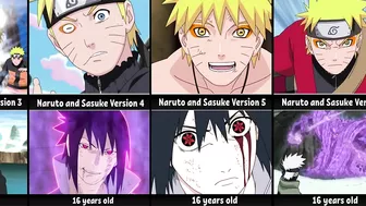 Evolution of Naruto and Sasuke in anime Naruto & Boruto