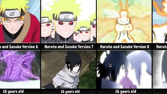 Evolution of Naruto and Sasuke in anime Naruto & Boruto