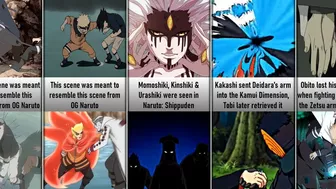 Details you Missed in Naruto/Boruto Part 2/2 I Anime Senpai Comparisons