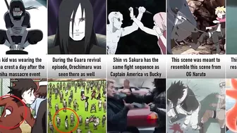 Details you Missed in Naruto/Boruto Part 2/2 I Anime Senpai Comparisons