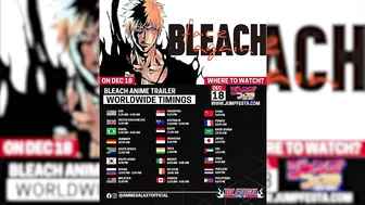 BLEACH ANIME TRAILER TOMORROW! GET READY! Bleach Anime 2022!