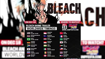 BLEACH ANIME TRAILER TOMORROW! GET READY! Bleach Anime 2022!