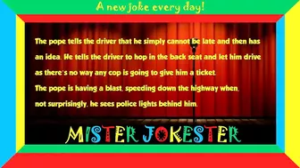 Funny clean joke: She pulled him over, but did not expect this... | Joke of the day ????