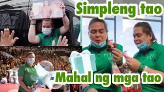 Parang Celebrity! Inabangan para bigyan ng Regalo si Mayor Inday Sara Duterte