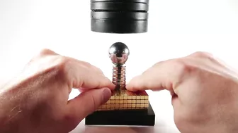 World Record Weight of Diamagnetic Levitation | Magnet Tricks & Magnetic Games