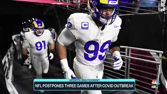 NFL Postpones Games Amid Covid Outbreak