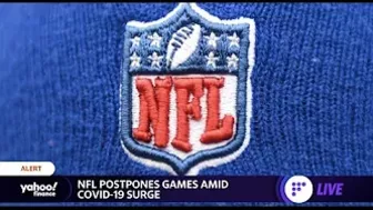 NFL postpones three games amid COVID-19 case surge among players