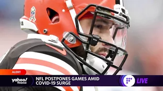 NFL postpones three games amid COVID-19 case surge among players