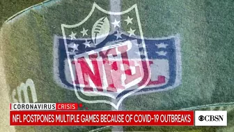 Some NFL games postponed due to COVID outbreaks