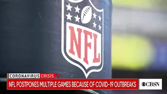 Some NFL games postponed due to COVID outbreaks