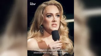 ADELE IS SURPRISED BY HER SCHOOL ENGLISH TEACHER AND CRIES WHEN SEEING HER ????