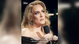 ADELE IS SURPRISED BY HER SCHOOL ENGLISH TEACHER AND CRIES WHEN SEEING HER ????