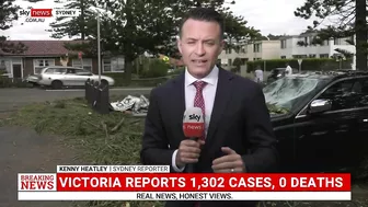 Devastation in Northern Beaches after severe thunderstorm