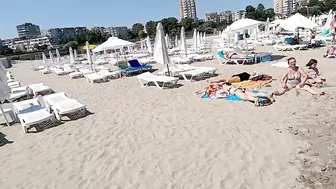 2021 Plaja Corint Beach 4K VIDEO  Sun Summer Party Fun Mamaia Bikini Beach.