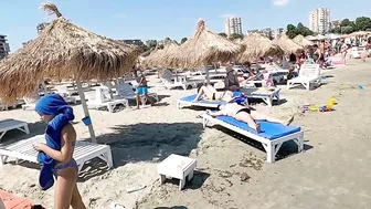 2021 Plaja Corint Beach 4K VIDEO  Sun Summer Party Fun Mamaia Bikini Beach.