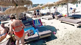 2021 Plaja Corint Beach 4K VIDEO  Sun Summer Party Fun Mamaia Bikini Beach.