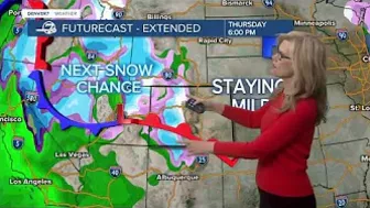 Snow heading to Colorado this week- may impact travel