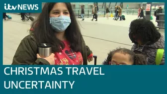 Christmas travel uncertainty as Germany bans most UK visitors amid Omicron Covid spread | ITV News