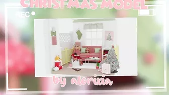 *AESTHETIC* CHRISTMAS room models! || simple kitten :D