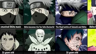 Evolution of Kakashi and Obito in Naruto & Boruto