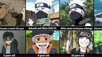 Evolution of Kakashi and Obito in Naruto & Boruto