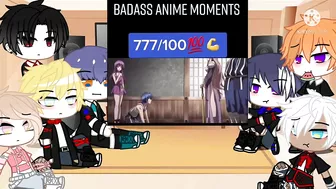 Obey me brothers react to M!mc as badass anime moments// (2/2)// original?