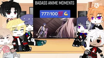 Obey me brothers react to M!mc as badass anime moments// (2/2)// original?