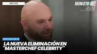 El nuevo eliminado de "MasterChef Celebrity"- Minuto Argentina