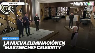 El nuevo eliminado de "MasterChef Celebrity"- Minuto Argentina