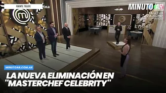 El nuevo eliminado de "MasterChef Celebrity"- Minuto Argentina