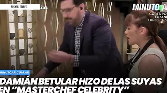 Damián Betular hizo de las suyas en “MasterChef Celebrity” - Minuto Argentina