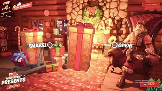 Open the Frozen Present glitch in Fortnite ????