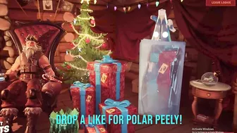 Open the Frozen Present glitch in Fortnite ????