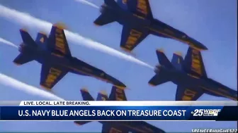 Blue Angels visit Vero Beach ahead of April air show