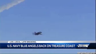 Blue Angels visit Vero Beach ahead of April air show