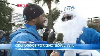 ODU fans gather ahead of Myrtle Beach Bowl