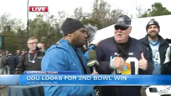 ODU fans gather ahead of Myrtle Beach Bowl