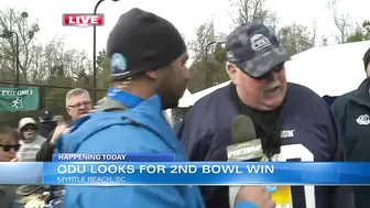 ODU fans gather ahead of Myrtle Beach Bowl