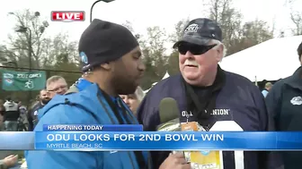 ODU fans gather ahead of Myrtle Beach Bowl