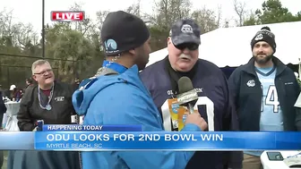 ODU fans gather ahead of Myrtle Beach Bowl