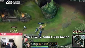 Faker and Oner bot duo - Faker troll =)) | T1 on Douyu Stream | Engsub by teddy_faker