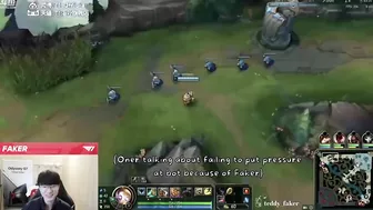 Faker and Oner bot duo - Faker troll =)) | T1 on Douyu Stream | Engsub by teddy_faker