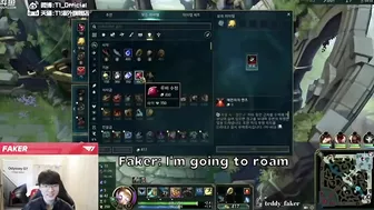 Faker and Oner bot duo - Faker troll =)) | T1 on Douyu Stream | Engsub by teddy_faker