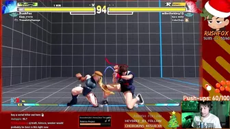 This Cammy thinks the floor is lava. | Sakura stream highlight