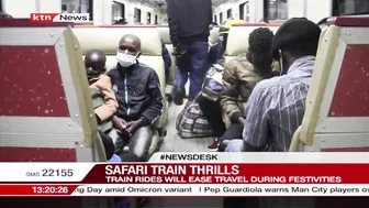 Train rides from Nairobi to Kisumu to ease travel during festivities